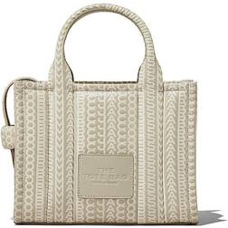 Marc Jacobs Monogram Mini Tote Taske - Beige/Grå