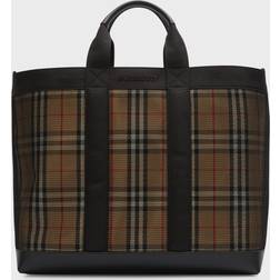 Burberry Check tote bag archive_beige One size