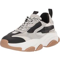 Steve Madden Herren Besitz Sneaker, Weiß/Mehrfarbig