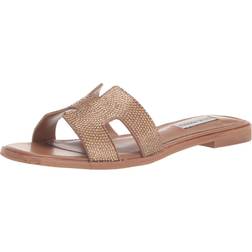 Steve Madden Women's Sandal, Bronze Rhinestone