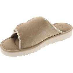 UGG Goldencoast Slide für Herren in Beige, Größe 49.5, Veloursleder