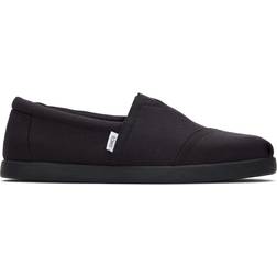 Toms Alp Fwd Recycled Cotton Slip-On Shoes - Black/Black