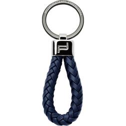 Porsche Design Keyring Leather Cord - dark blue