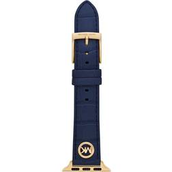 Michael Kors Women's Navy Croco Band