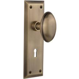 Nostalgic Warehouse Homestead Solid Dummy Door Knob Set