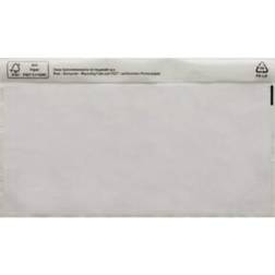 Soennecken HEAD Busta documenti Dokumententasche DL Trasparente con autoadesivo 250 pz