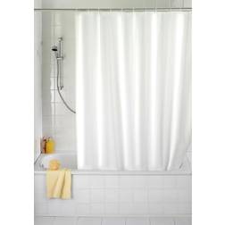 Wenko Shower Curtain White 120 x 200 cm