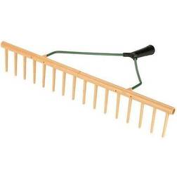 Kerbl Plastic Rake Without Handle Jaune