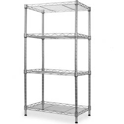 Maison & White 4 Tier Silver Shelving System 44x88cm