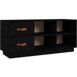 vidaXL Schuhbank Schwarz 100 x 34 x 45 cm Schuhregal