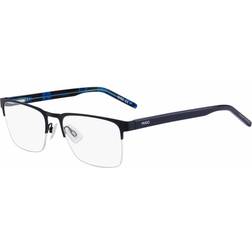 HUGO BOSS Herren HG 1076 FLL Rahmen Brillen Metall Blau