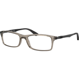 Ray-Ban RB7017 Svart Montura Klara Lentes polariserade 54-17