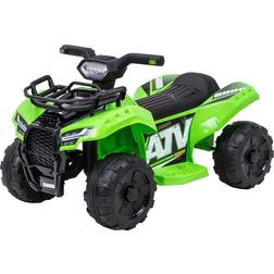 ACTIONBIKES MOTORS Kinder-Elektroauto Jumpy, Kinderquad, 18 Watt, Bremsautomatik, LED-Lichter, Daumengas, Soundmodul Grün