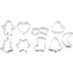 Zenker Lot de 9 Emporte-Pièces de Noël sur Cintre Emporte-pièce