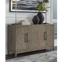 Ashley Signature Sideboard & Hutch Dining Table