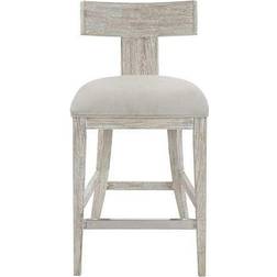 Uttermost Idris Whitewash Bar Stool