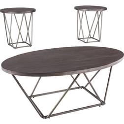 Ashley Furniture Set of 3 Neimhurst Occasional Small Table