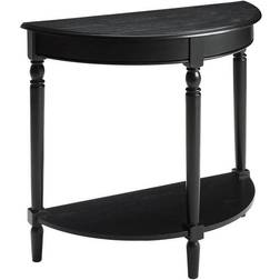 Convenience Concepts French Country Half-Round Entryway Small Table