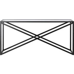 Hudson & Canal Calix Mcgarry Blackened Bronze Console Table