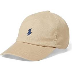 Polo Ralph Lauren Big Boys Embroidered Baseball Cap Classic Khaki/Flag Blue Classic Khaki/Flag Blue