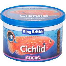 King British Cichlid Floating Food Sticks with Ihb