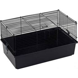 Little Friends Small Animal Cage 60cm Cavie Travel Tier Black