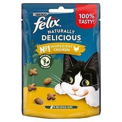 Purina Felix Naturally Delicious Cat Treats Salmon and Spinach