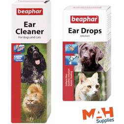 Beaphar ear cleaner for dogs cats removes debris