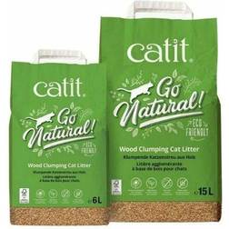 Catit litter go natural wood