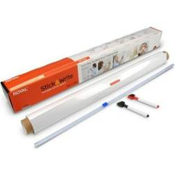 Royal WB220 Peel Stick & Write Portable Dry Erase Whiteboard