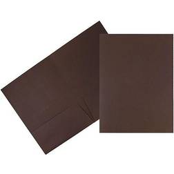Jam Paper Two Pocket Textured Linen Presentation Folders 50 Box