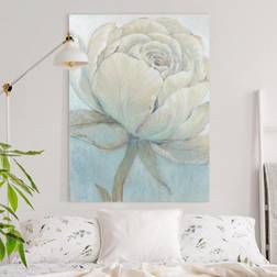 Impression sur toile Rose Anglais Pastel