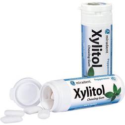 MIRADENT Xylitol Chewing Gum Minze