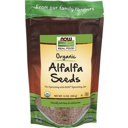 NOW Foods Certified Organic Alfalfa Seeds 12