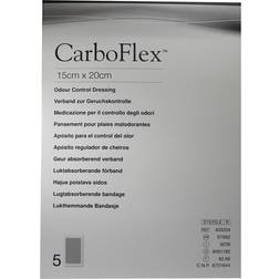 Convatec Carboflex odour control dressings 15cm 20cm pack 5