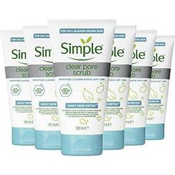 Simple Daily Skin Detox Pore Polishing Face Scrub For Oily Skin X