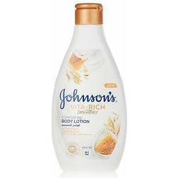 Johnson & Johnson and Vita Rich Comforting Body Lotion Honey, Oats