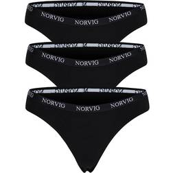 Norvig Women String 1150 3-pack - Black