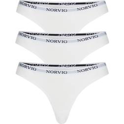 Norvig Women String 1150 3-pack - White