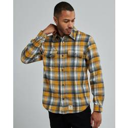 Fat Moose Adrian Cotton Check Shirt Mørkebrun, 3XL