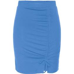 Pieces Pcneora Hw Short String Skirt - Marine Blue