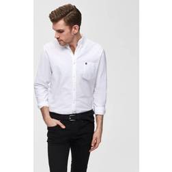 Selected Collect Long Sleeve Shirt - White
