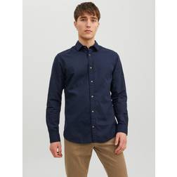 Jack & Jones Summer Skjorte, Navy Blazer