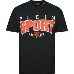 Philipp Plein Sport Mens Bold Logo T-shirt - Black