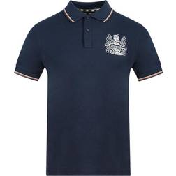 Aquascutum Aldis Crest Polo Shirt - Blue