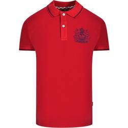 Aquascutum Aldis Tipped Polo Shirt - Red