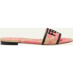 Fendi Flat Sandals Woman colour Red
