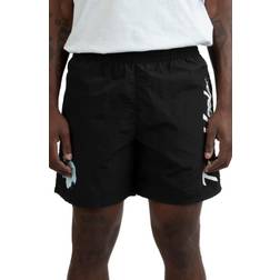 Mitchell & Ness UNC Team Essentials Nylon Shorts Musta