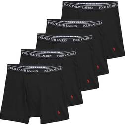 Polo Ralph Lauren 5-Pack Boxer Brief Black