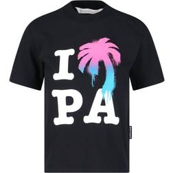 Palm Angels I Love Pa T-shirt - Black